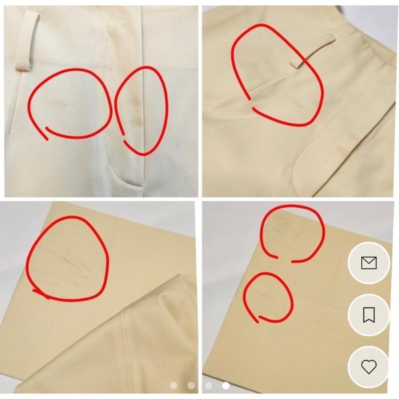 CÉLINE Wool Blend Wide Leg Pants - Picture 6 of 7